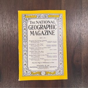 Vintage National Geographic Magazine‎ May 1951 Volume XCIX Number Five